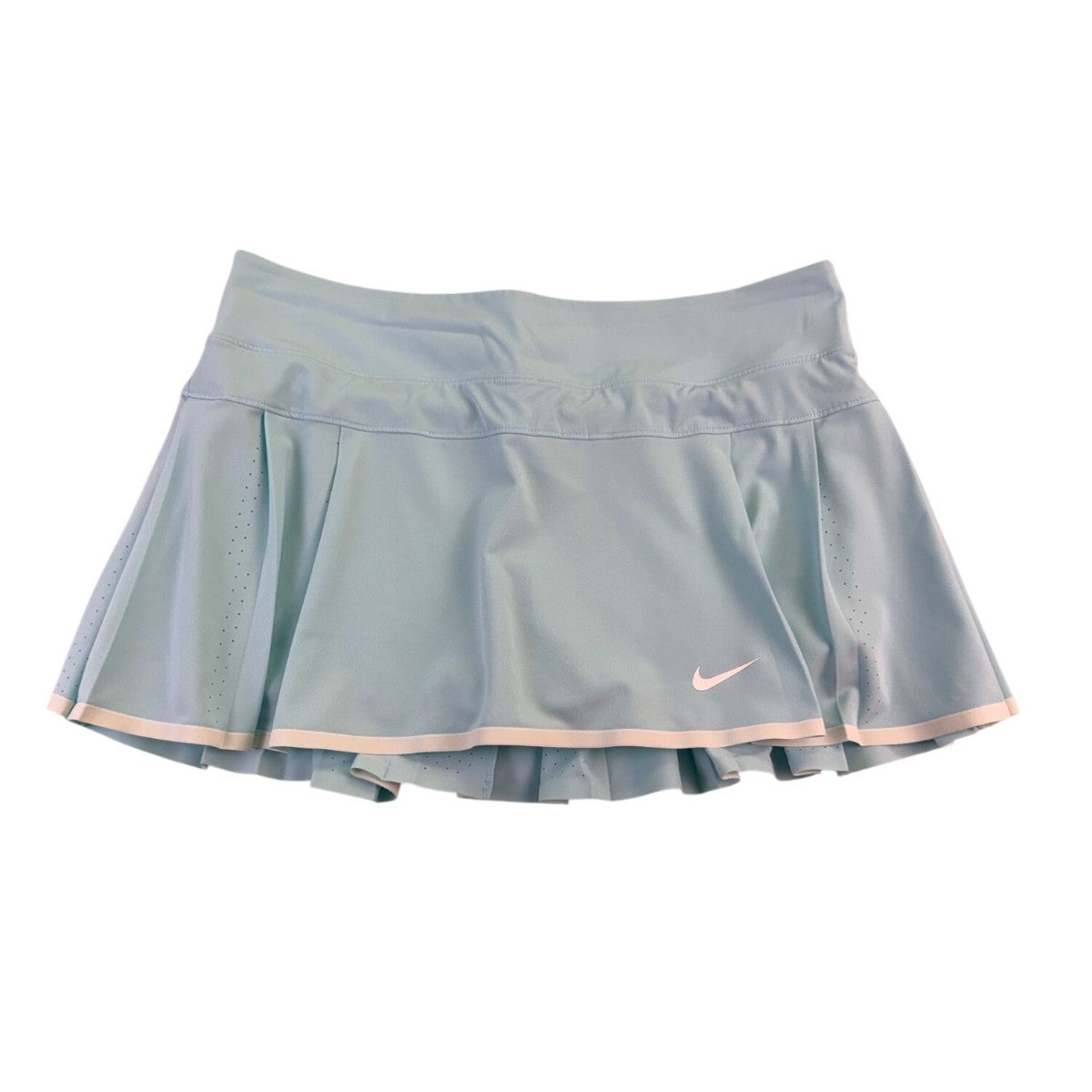 Nike Womens Light Blue Dri-Fit Athletic Performance Skort Size L