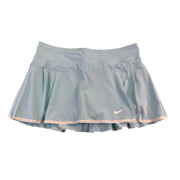Nike Womens Light Blue Dri-Fit Athletic Performance Skort Size L