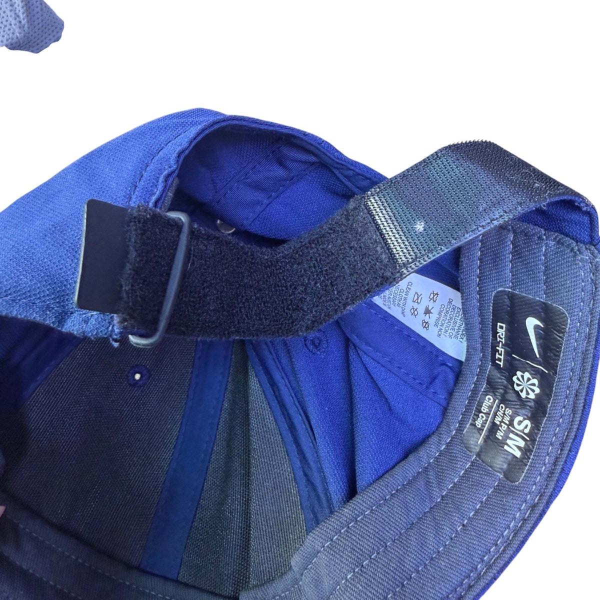 Nike Mens Blue Dri-FIT Adjustable Club Cap Lightweight Breathable S/M