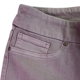 Chicos Womens Beige Stretch Comfortable Slim Fit Pull-On Jeggings Size 15R