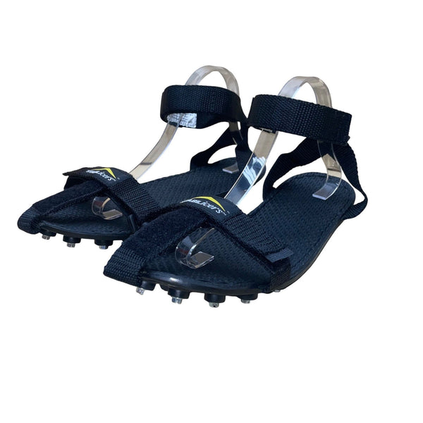 STABILicers Unisex Black Rubber Anti-Slip Traction Cleats Size S