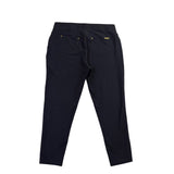 Michael Kors Womens Black Cotton Blend Slim Fit Pants Size 2X