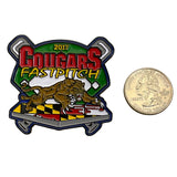 2017 Cougars Fastpitch Softball Trading Pin With Dual Post Back
