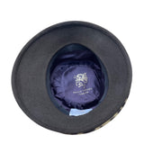 Philip Treacy Women’s Brown Leopard Print Wool Bucket Hat OS