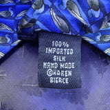 The Nature Conservancy Mens Blue Silk Duck Pattern Neck Tie Hand Made Imported