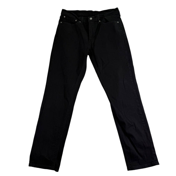Levis Mens Black Cotton Stretch 541 Athletic Fit Jeans Classic Style Sz W34 L34
