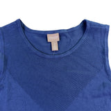 Chicos Womens Indigo Sleeveless Lightweight Casual Tank Top Size 2