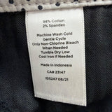 Talbots Womens Black Perfect Crop Pants Slim Fit At Waist Size 10
