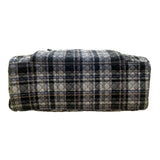 Vera Bradley Women’s Plaid Quilted With Adjustable Strap Weekender Travel Bag