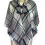 NWT Kohl's  Cardigan Boho Black Gray One size Women's Sweater