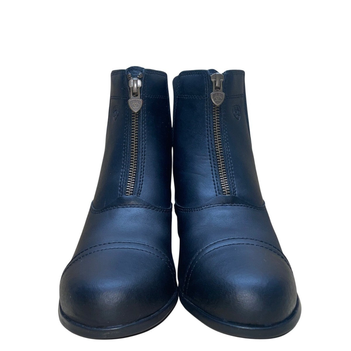 Ariat Women’s Black Leather Heritage Zip Paddock Riding Boots Size 4US