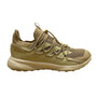 Adidas Men’s Beige & Victory Gold Terrex Trail-Ready Hiking Sneakers Size 12