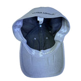 Under Armour Unisex Gray Stretch Fit Baseball Cap Embroidered Logo Sz MD/LG