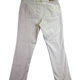 L.L. Bean Womens White Favorite Fit Jeans Regular Comfortable Size 16