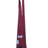 Save The Children Mens Red Silk Golf Themed Novelty Tie 