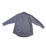 Nordstrom Mens Blue Cotton Button-Down Dress Shirt Size 17 1/2 34