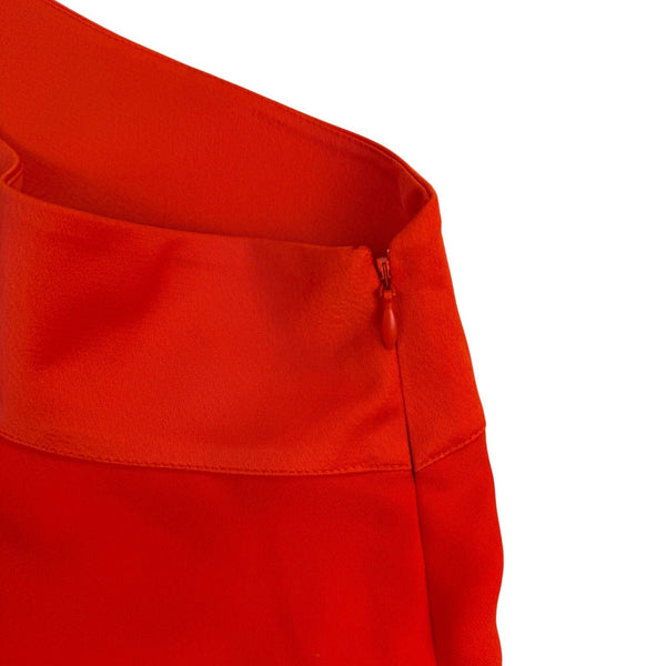 Banana Republic Womens Red One-Shoulder Tank Top Lightweight Elegant Size S