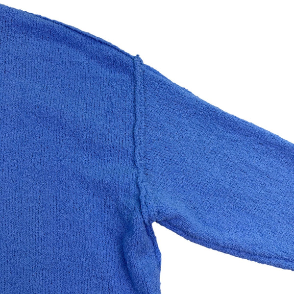 Promesa Womens Light Blue Half-Zip Pullover Sweater Size L