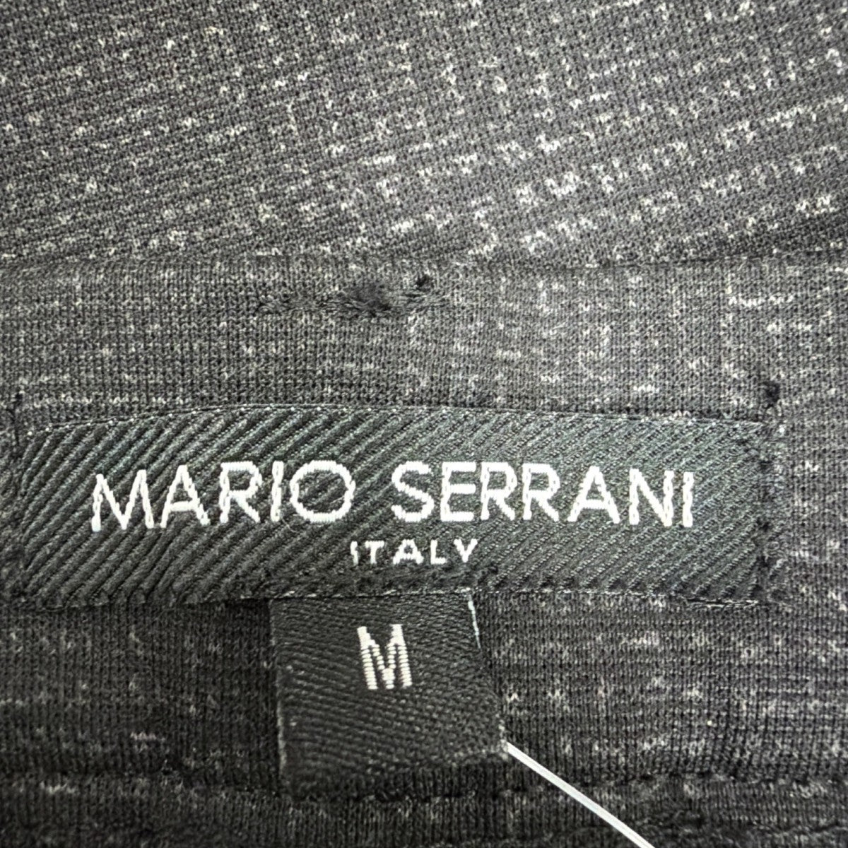 Mario Serrani Womens Black Polyester Blend Slim Fit Knit Legging Charcoal Plaid