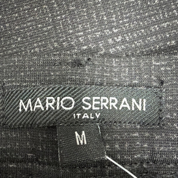 Mario Serrani Womens Black Polyester Blend Slim Fit Knit Legging Charcoal Plaid