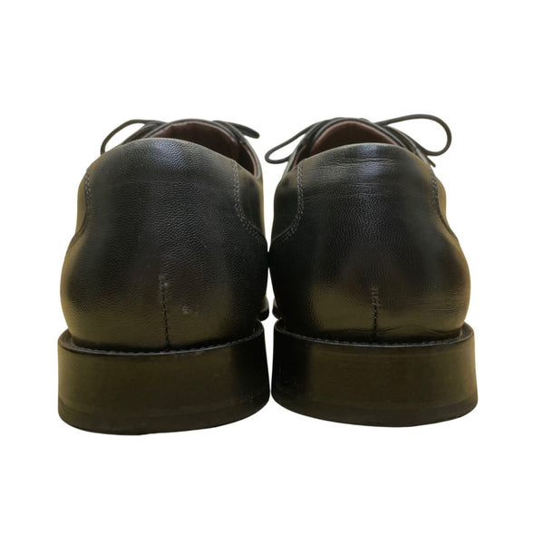 Johnston & Murphy Men’s Black Leather Lace-Up Dobson Moc Toe Oxfords Size 12W