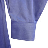 Nordstrom Mens Blue Cotton Long Sleeve Button-Up Shirt Size 15 1/2-33 Slim Fit