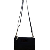 Calvin Klein Women’s Blue Nylon Adjustable Strap Compact Crossbody Bag