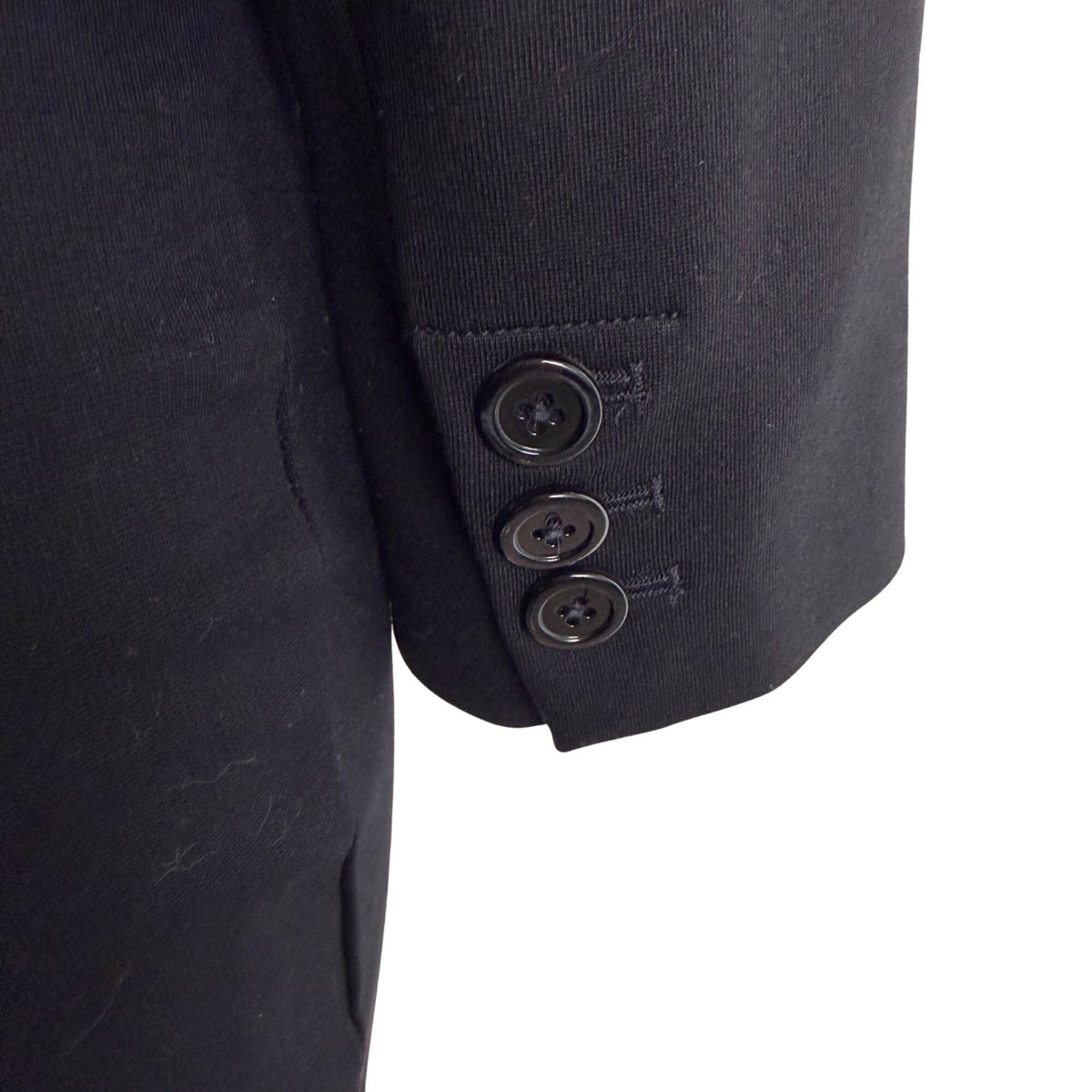 White House Black Market Womens Black & White Plaid Long Sleeve Blazer Sz 6