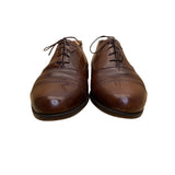 Bostonian Mens Brown Leather Cap Toe Oxford Dress Shoes Lace-Up Size 11 M