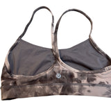 Lululemon Womens Tie-Dye Sports Bra & Leggings Set High-Waisted Stretchy Sz 2