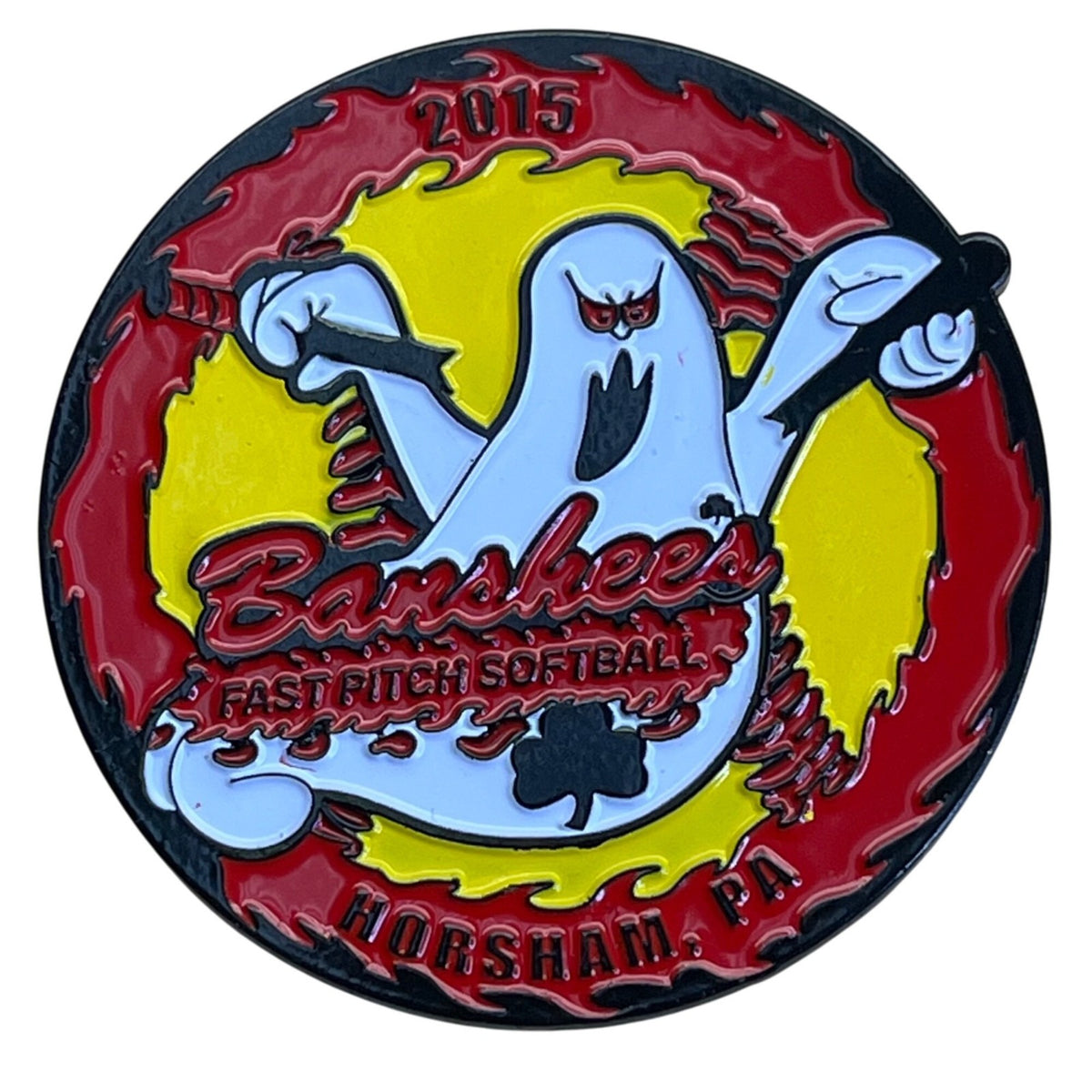 2015 Horsham PA Banshees Fastpitch Softball Enamel Pin Badge