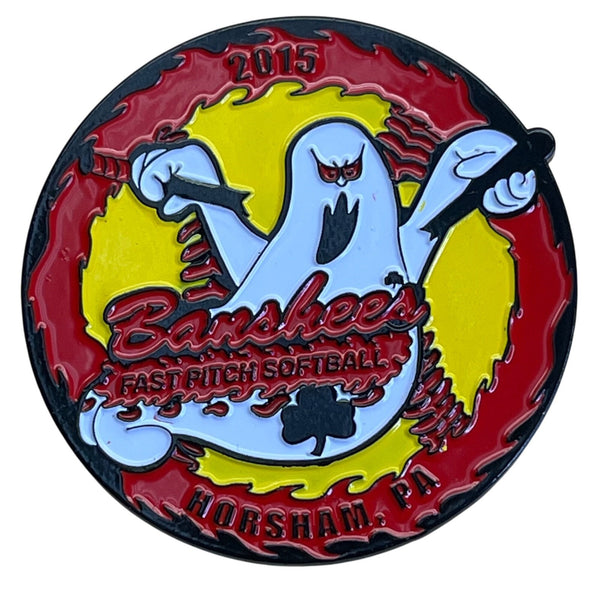 2015 Horsham PA Banshees Fastpitch Softball Enamel Pin Badge