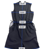 Calvin Klein Womens Black Sleeveless Romper With Drawstring Waist Size 4