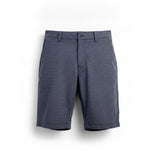 Hang Ten Mens Gray Striped Elastane Flat Front Shorts Size 36