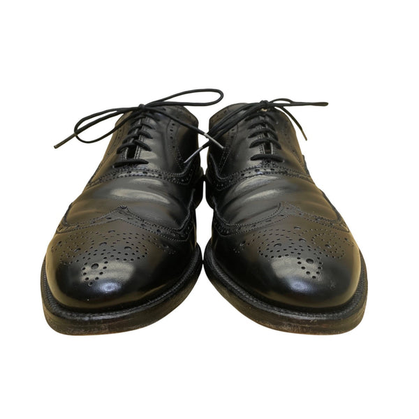 Allen Edmonds Men’s Black Leather Wingtip Oxford Dress Shoes Size 10.5 B