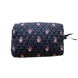 Vera Bradley Women’s Brown Quilted Paisley Fabric Carry-On Travel Duffel Bag