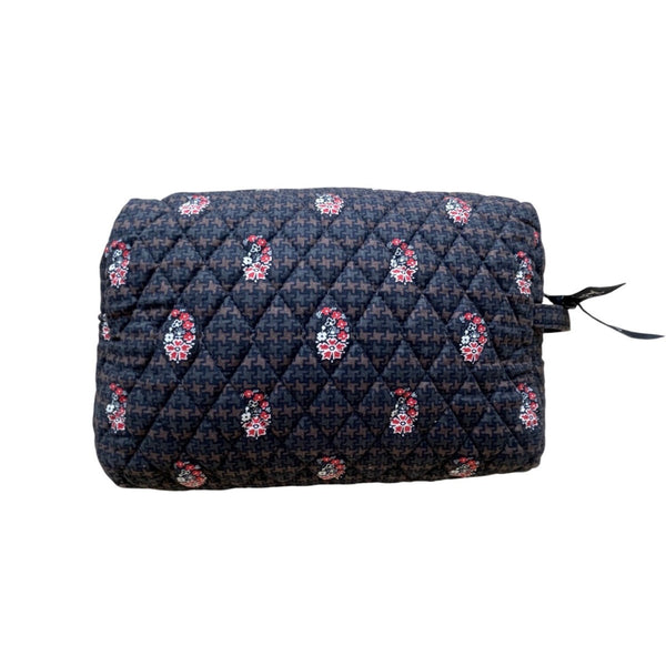 Vera Bradley Women’s Brown Quilted Paisley Fabric Carry-On Travel Duffel Bag