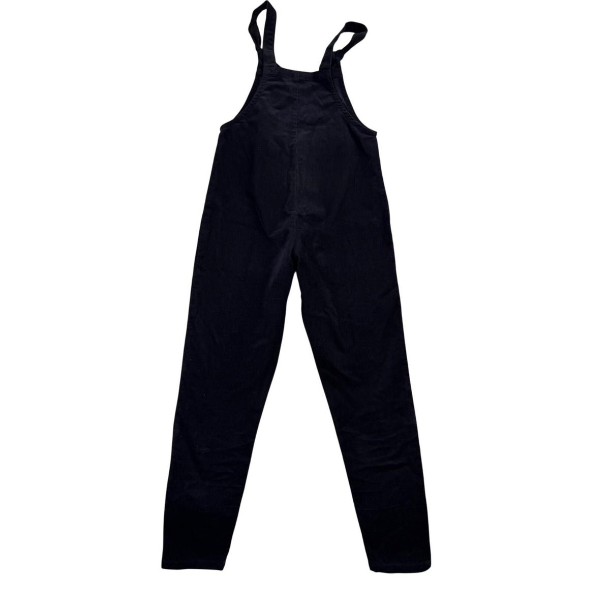 Lucy & Yak Womens Black Corduroy Overalls Adjustable Size UK 8R