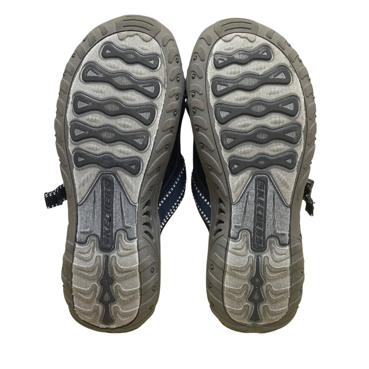 Skechers Women’s Navy Adjustable Strap Durable Outdoor Slide Sandals Size 7