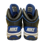 Nike Men’s Black & Blue High-Top Air Max Hyped Basketball Sneakers Size 9