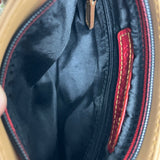 Tommy Hilfiger Crossbody Red Shoulder Bag Outside and Inside Zipper Sz M - NWT