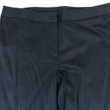 Inc Women’s Stretch Petite Black Flared Pants W/ Floral Embroidery Size 6P