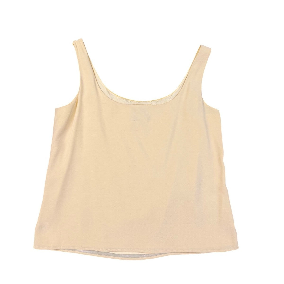 Blacktie Oleg Cassini Womens Beige Two-Piece Tank Top & Skirt Set Size 14