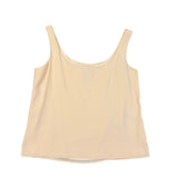 Blacktie Oleg Cassini Womens Beige Two-Piece Tank Top & Skirt Set Size 14