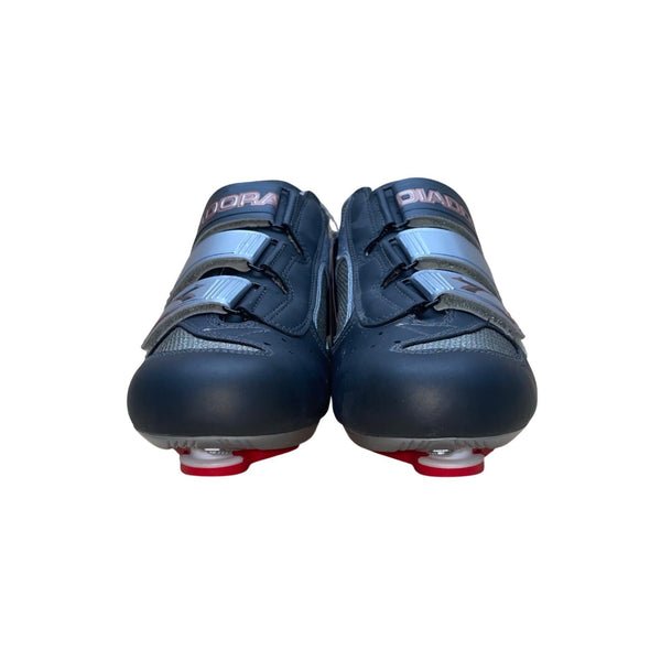 Diadora Women’s Gray Road Triple Strap Synchro Woman Cycling Cleats Size 42EU