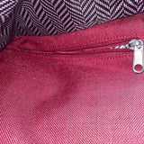 Ogio Women’s Burgundy Modern Button Accent Multiple Compartments Crossbody Bag