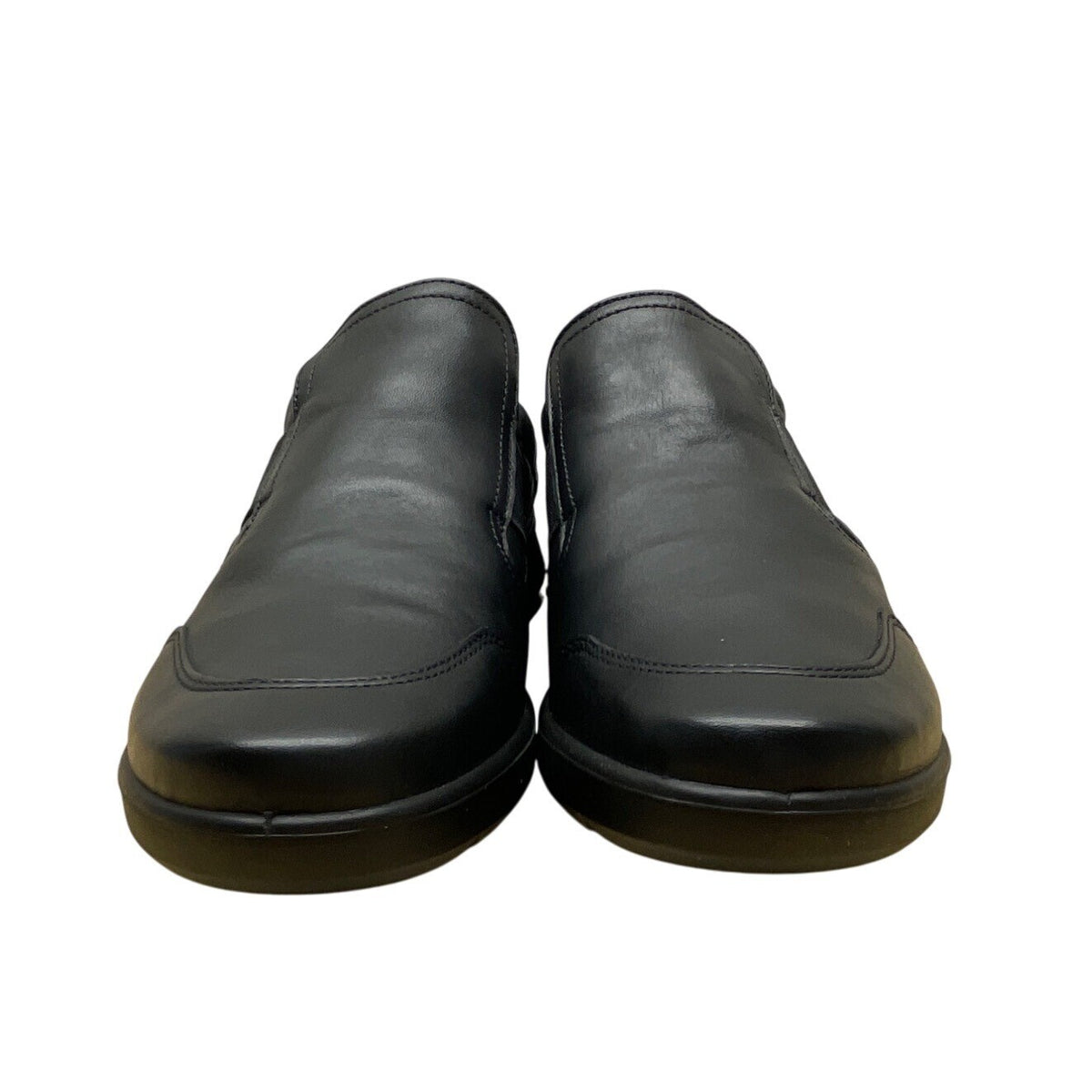 Ara High Soft Women’s Black Leather Tyra Slip-On Comfort Shoes Sz 7.5 - New