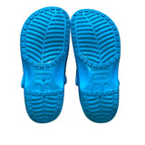 Crocs Unisex Blue Lightweight With Ventilation Holes Slip-On Clogs Size M9 W11