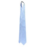 Jonathan Wachtel Mens White 100% Silk Necktie Elegant Formal Wear Accessory