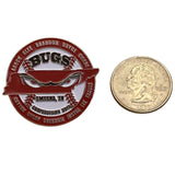 Bugs Smyrna TN Cooperstown 2012 Baseball Trading Pin Red & White Enamel 1.5